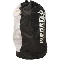 Sportec ballenzak 20 ballen zwart/ wit