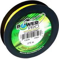 Power pro Spectra Braided Line 275 M Geel 0.230 mm