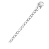 Giorgio Martello Verlengketting / verlengcollier / verlengstuk lengte 7cm. sterling 925/000 zilver met karabijn sluiting. Lengte 7cm en inhaak mogelijkheid in iedere schakel.