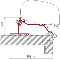 Fiamma Caravan Dakluifel Adapter voor Fiamma F80/F65 500 cm - Montage adapters