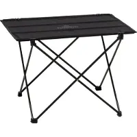 Nomad Amosen Campingtafel Compact | Zwart | Inklapbaar & Lichtgewicht & Sterk | Tot 20KG | Camping Tafel Opvouwbaar