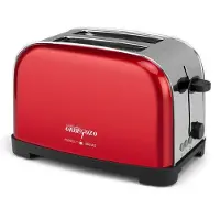 Orbegozo TOV 5200, 2 messen, rood, roestvrij staal, knoppen, draaibaar, 850 W, 220-240 V
