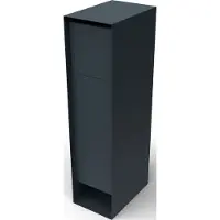 Geroba Pakun Brievenbus Antraciet Grijs L30 x B45 x H120 cm