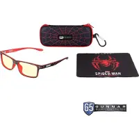 Gunnar Computerbril, Gamebril Cruz 12+ Spiderman Miles Morales Amber