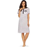 Comtessa Nachthemd 'Best Friend' - Katoen - Korte Mouw - 100cm - Maat 44