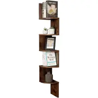 Nancy Nancy's Boekenkast Met 5 Niveaus - 127,5CM Archiefkast - Kast - Boekenkasten Industrieel
