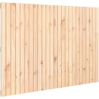 vidaXL Wandhoofdbord 159,5x3x110 cm massief grenenhout