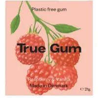 True Gum 3x Raspberry & Vanilla Sugarfree 21 Gr
