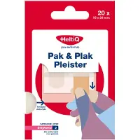 Heltiq Pak & Plak Pleister Textiel 20 Stuks