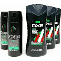 Axe Africa 3 Douchegel & 2 Deodorant Spray