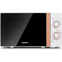 Medion Magnetron MD 10596 | houtlook | kookcapaciteit 20 liter | 700 W | spiegelende deur | 5 magnetron vermogensstanden
