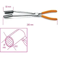 Beta Bougiekaptang, 15° gebogen bekken 1474L - 014740010