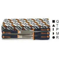 Beta 5-delig set basterd vijlen, 10", kunststof handgreep 1719BMD10/S5 - 017190250