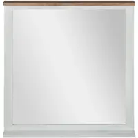 WOMO-DESIGN Wandspiegel Celia | hout naturel 80x76x12 cm wandspiegels | NADUVI