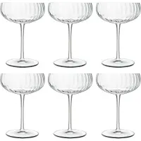 Luigi Bormioli Champagneglas Speakeasies Swing 300 ml (6-Delig)