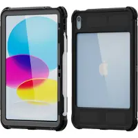 Redpepper Waterproof Backcase voor de Apple iPad 11 (2025) 11 inch A16 / iPad 10 (2022) 10.9 inch - Zwart