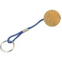 BREG Drijvende sleutelhanger met ronde bal 35mm van kurk