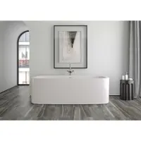 Xenz Vera vrijstaand bad 190x90 cm mat wit