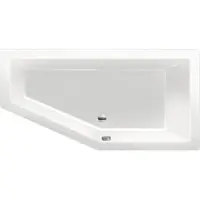 Xenz Society 160 Ligbad 160x90x50cm Rechts Wit