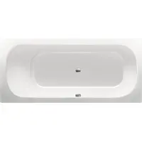 Xenz Aruba Ligbad - 170x75x48 - afvoer Midden - acryl - wit 6801-01