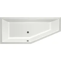 Xenz Ligbad Beterbad Society Compact Links 170x75x44 cm Gebroken Wit