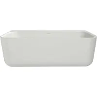 Xenz Taylor half vrijstaand bad 180x80 cm mat wit