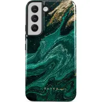 Burga Tough Backcover voor de Samsung Galaxy S22 - Emerald Pool