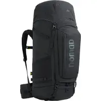 Nomad Batura 70 liter Zwart | Premium Backpack Dames & Heren | Hiking - Trekking Rugzak incl Flightbag / Hoes