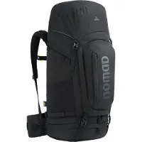 Nomad Batura 55 liter Zwart | Premium Backpack Dames & Heren | Hiking - Trekking Rugzak incl Flightbag / Hoes