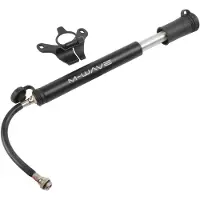 M-Wave Mini pomp Flex Tube aluminium zwart