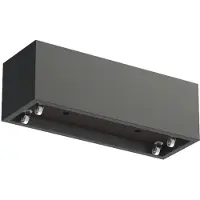 HetTuinstel.nl Polyester plantenbak 150x50x60cm - Met wielen