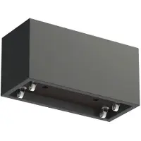 HetTuinstel.nl Polyester plantenbak 120x50x60cm - Met wielen