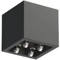 HetTuinstel.nl Polyester plantenbak 50x50x50cm - Met wielen
