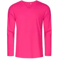Promodoro XO1460 Men´s V-Neck T-Shirt Long Sleeve