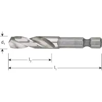 Rotec HSS-G boorbit, 1/4'', Ø2,0 x 16 / 47