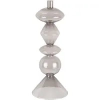 Present Time - Kandelaar Totem Glass XL - Zwart