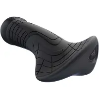 Sqlab Handgrepen fiets 702 – Handvatten - Bar ends – Stuurdoppen – Polypropyleen - Ø110.8 mm - Zwart – M