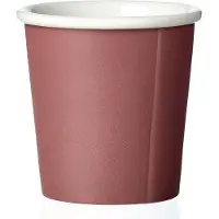 Viva Scandinavia Viva - Anytime Anna Papercup Porselein 80 ml - Porselein - Rood
