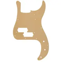 Fender Pure Vintage Pickguard '58 Precision Basgitaar 10-gats - Goud geanodiseerd