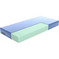 Mörgenn Incontinentiematras - HR35 Koudschuim matras - 22 cm dik - Zorgmatras - Waterdichte matras - 80x200