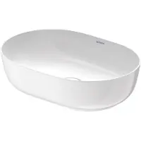 Duravit Luv - Opzetwastafel, 50x35 cm, zonder overloop, wit 0379500000