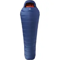 Mountain Equipment Classic Eco 500 Slaapzak Blauw || Maat: Regular - Left Zip