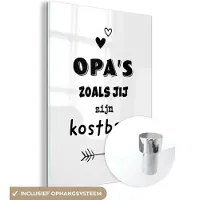 MuchoWow Opa Cadeau - Vaderdag - Spreuk - Vaderdag cadeautje - Cadeau voor vader en papa