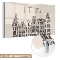 MuchoWow Spreuken - Quotes Hotel Oma - Oma en opa - Oma cadeau - Moederdag