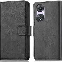 IMoshion Luxe Bookcase voor de Oppo A78 (4G) - Zwart