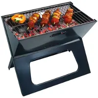 Gizzys Notebook BBQ - Draagbare barbecue - RVS