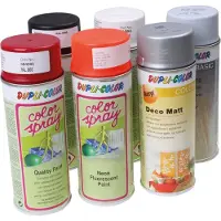 European Aerosols GmbH Sneldrogende lak spray voor metaal - Industrieel - Auto - Zilver Grijs - RAL7001