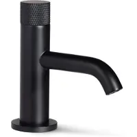 BLUE LABEL Brondby Facet Fonteinkraan - Mat Zwart - Zonder Waste - Messing - Kranen, Fonteinkranen, Opbouw Fonteinkranen - 8711802005026