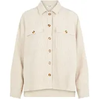 Pieces Blouse 'PCEffi' beige