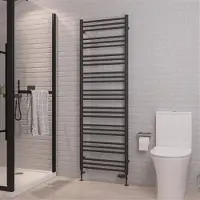 Eastbrook Corinium handdoekradiator 60x180cm 1058W antraciet